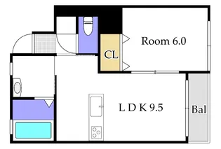 K-second【1階】の間取り