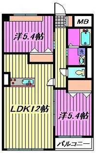 Regalia【レガリア】【2階】の間取り