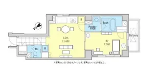 KDXレジデンス西原【2階】の間取り