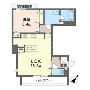 シャーメゾンAnge【2階】の間取り