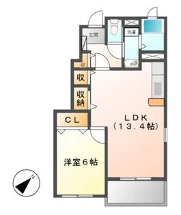 フォーシーズン M【1階】の間取り