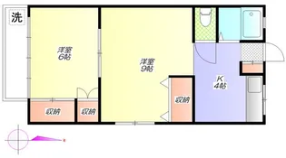 第二協友館マンション【3階】の間取り