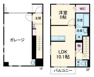 eterfort B棟の間取り