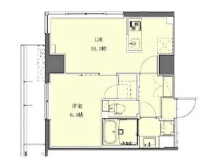 東京都江東区清澄3【マンション】の間取り