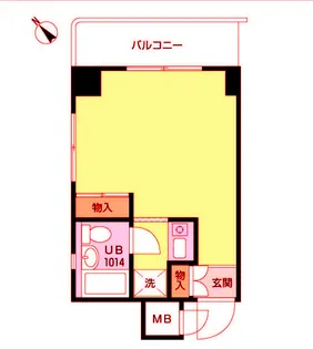 光洋天王町ビル【3階】の間取り