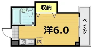 栄ハイツ【2階】の間取り