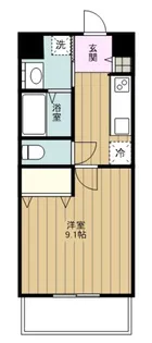 プランドールサクラ【3階】の間取り
