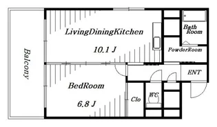 MF10ビル【5階】の間取り
