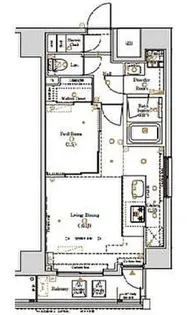 東京都台東区東上野4【マンション】の間取り