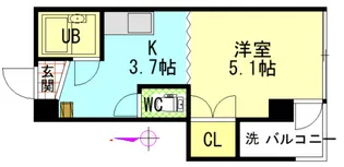 宇品丸八ビル【3階】の間取り