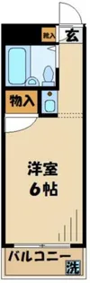 ベルトピア京王永山【4階】の間取り