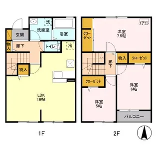東京都調布市深大寺東町7【一戸建】の間取り