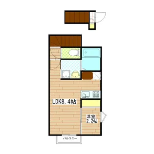 Forest Garden II【2階】の間取り