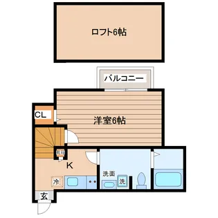 LUNA HOUSEII【2階】の間取り