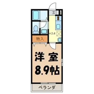 フレシールJ【3階】の間取り