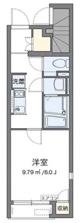 レオネクストsky blue【1階】の間取り