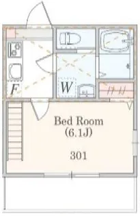 神奈川県川崎市麻生区千代ケ丘4【アパート】の間取り