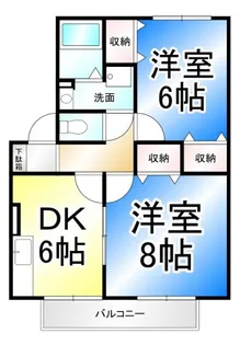 三才パレス【2階】の間取り