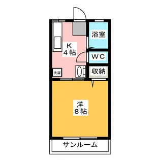 ドムスC【2階】の間取り