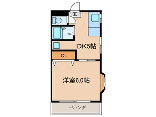 関口マンション【2階】の間取り