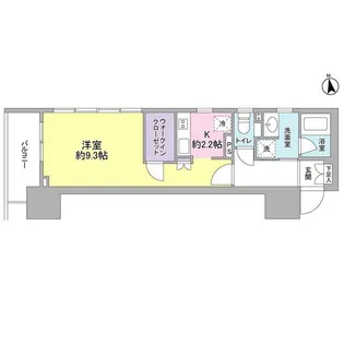 スタイリオ品川中延【7階】の間取り