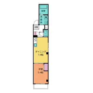 エミール大須【4階】の間取り