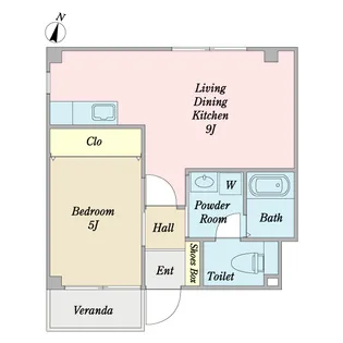 本多ビル【3階】の間取り