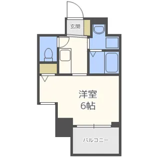 プレサンス東本町Vol.2【9階】の間取り