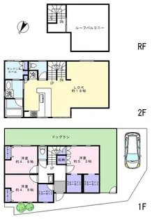 千葉県松戸市殿平賀【一戸建】の間取り