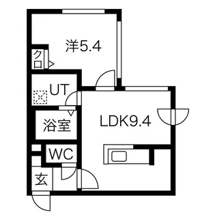 エトワール宮の森【4階】の間取り