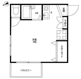 アリス藤が丘【1階】の間取り