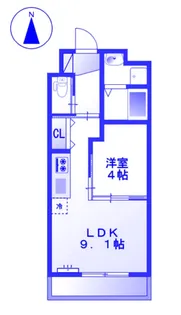 ビオラ・宮町【1階】の間取り