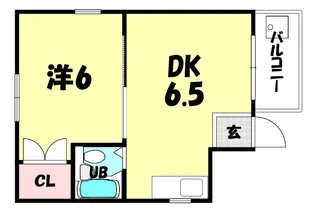 シティライフ相楽園【3階】の間取り