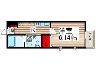 Infoglia Clair【2階】の間取り