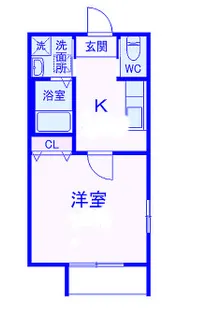 メゾン・ミント【2階】の間取り