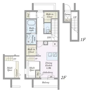 My Style vintage 瀬谷壱番館【2階】の間取り