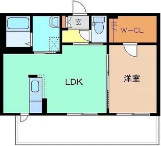 ロコ・カネッサ(ShaMaison)C【1階】の間取り