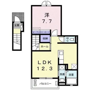 Berry fields【2階】の間取り