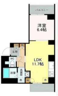 LASA戸越I【1階】の間取り