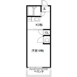 グリーンシャトー【1階】の間取り