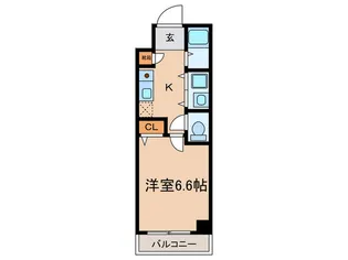 サンプラザ大正【8階】の間取り