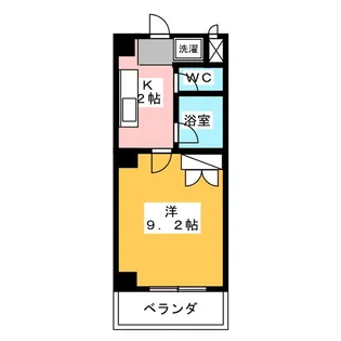 ヤマトマンション大須II【5階】の間取り