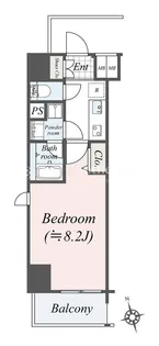 メインステージ西荻窪駅前ソレイユ【6階】の間取り