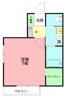 Tレジデンス湘南藤沢【1階】の間取り
