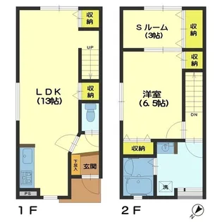 リーテハイムIIA棟【1階】の間取り