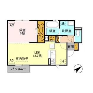 アメージング【1階】の間取り