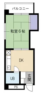 メゾンド京町堀【4階】の間取り