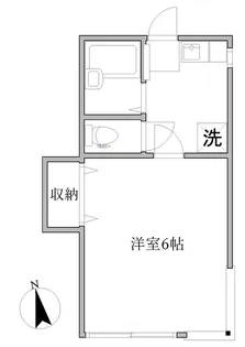 レジデンス自由が丘3【1階】の間取り
