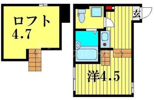 Arvita小岩【2階】の間取り
