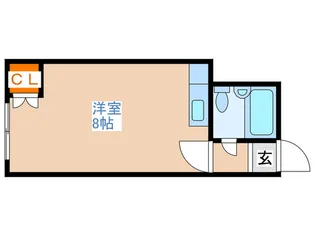 リバ-サイド14【4階】の間取り